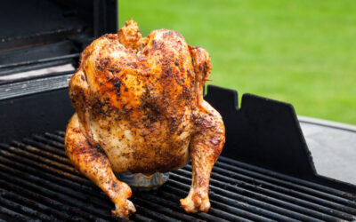 Beer can chicken